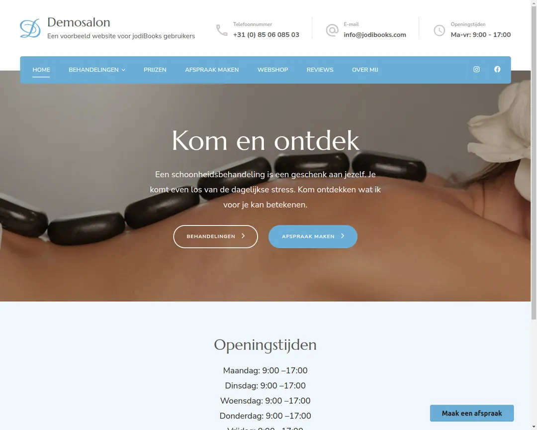 homepage demosalon